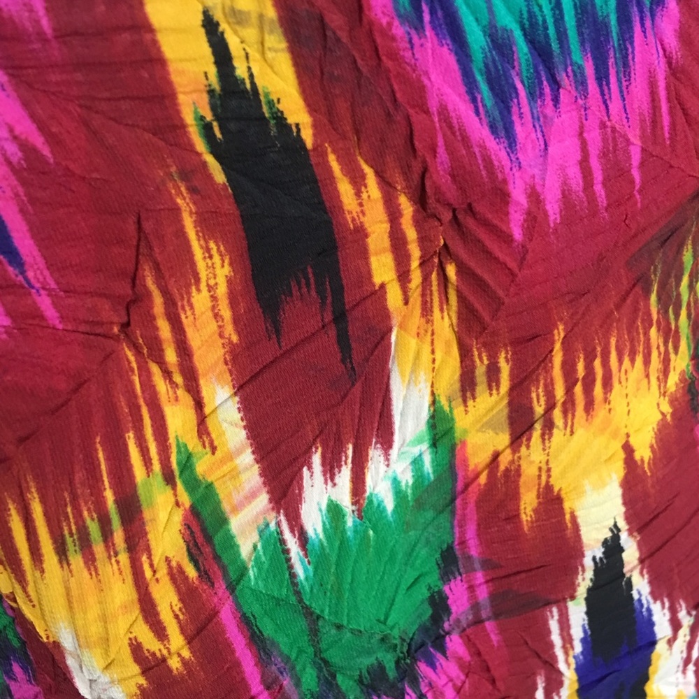 ALICE + OLIVIA ALAMEDA Ikat Tribal Wave Dress - Picture 3 of 9